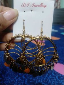 Beautiful Rosegolden Earrings
