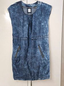 Denim Dress - Trends XS