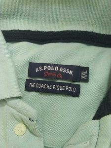 USPA Light Blue Polo Shirt - Size Xxl
