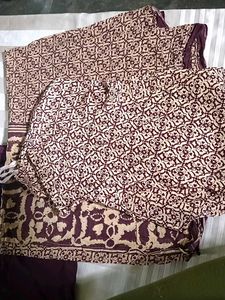 Aline With Full Ligning And Pure Cotton Kurti