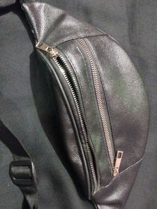 Black Waist Bag