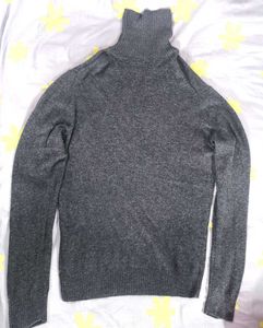 Grey Turtle Neck
