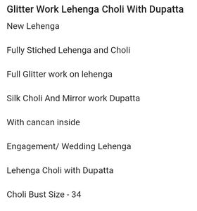 Lehenga Choli