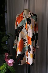 Abstract Print Dress