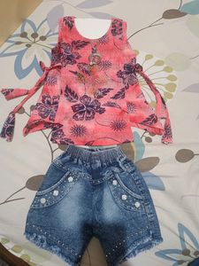 New Baby Top And Short