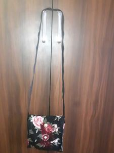 Floral Crossbody Bag New Without Tag.