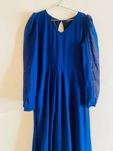 Long Designer Princess Sleeves One Piece