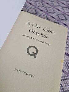 An Invisible October, By Hatim Saleem