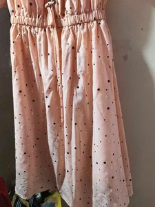 Pink Polka Dot Dress - Size Small