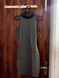 Patterned Bodycon Dress ( Bought from UAE )