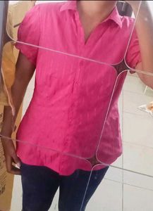 Brand New Stock Clearance Magenta Shirt