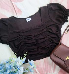 Black Crop Top