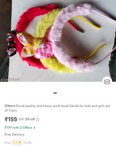 2 Hair Band For Girls