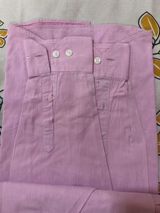 Lombard Pink Cotton Shirt