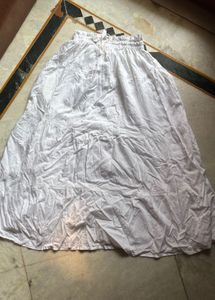 White Ethnic Skirt