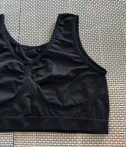 Black Slip On Blouse
