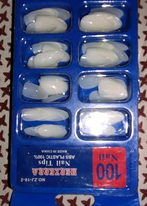 Nails Tips ABS Plastic 💯