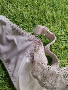 Grey Designer Wired Bra