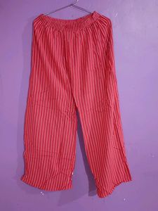 Striped Wide Leg Pants