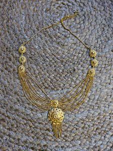 Golden Glittering Jewellery