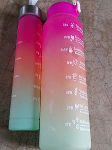 2 Water Bottle With Gift