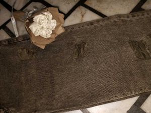 Distressed Wide Leg Jeans... Length 37.5 Cm