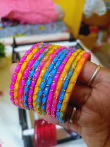 Trending glass bangles