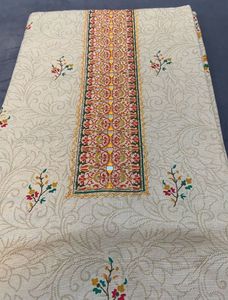 Floral Print Unstitched Salwar Suit