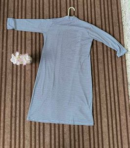 Striped Open Front Shrug