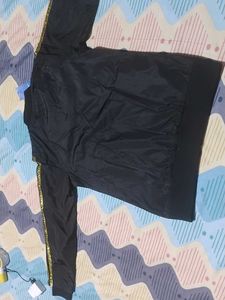 Stylish Black Bomber Jacket girl