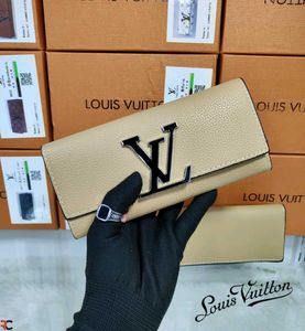 LV 3 FOLDED WALLET WITH BRAND BOX