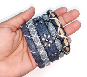 New Denim Bangles Set💜