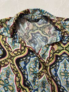 zudio Patterned Button-Down Shirt
