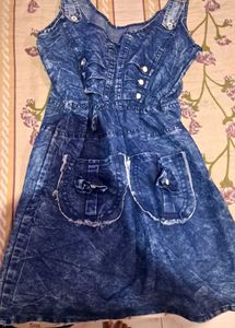 Denim Dungaree