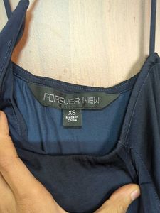 Forever New Blue Bodysuit