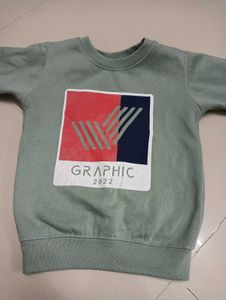 Graphic Print Kids Sweatshirt