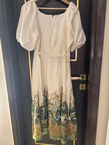 Floral Print Midi Dress Brand New