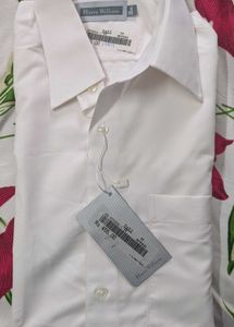 New With Tag- White color Formal Shirt