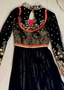 Embroidered Anarkali Salwar Suit