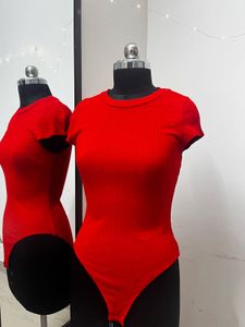 H&M Red bodysuit