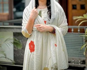 Partywear Thread Work Salwarset For Women