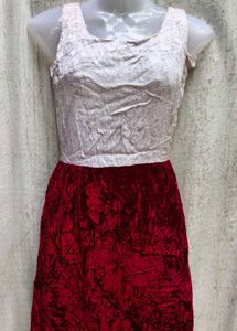 Red Velvet Dress