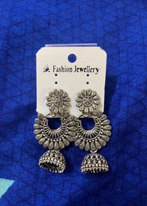 Combo Silver Colour Oxidized Earrings.