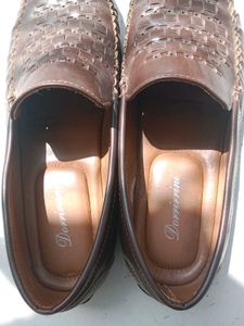 Brown Leather Loafers