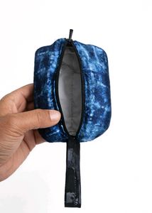 Handmade puffy pouch