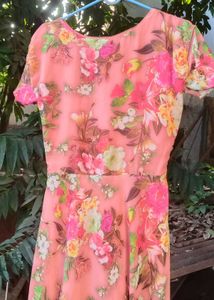 Floral Print Maxi Dress
