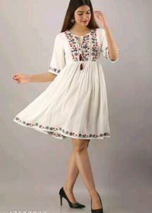 New white women dress