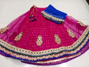 Partywear Lehnga With Dupatta