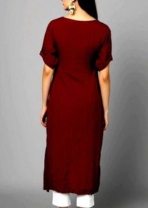 Maroon Kurti