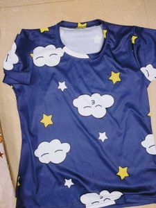 Combo Of Two Night Tshirt 👕...